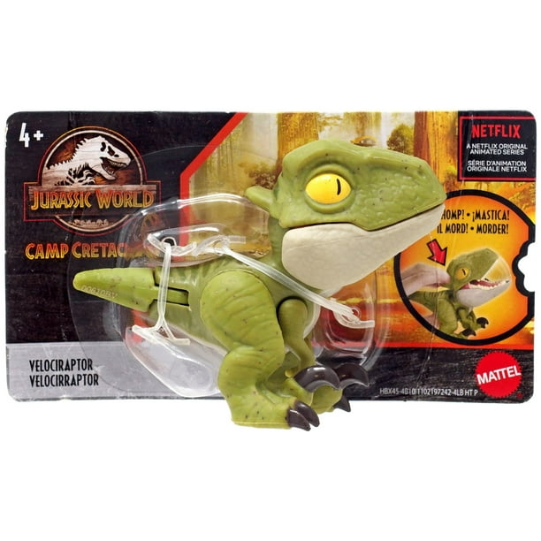 Full Set of 4 Pack Mini Dinosaur Toy Figures Jurassic World Snap Squad Wave 3